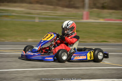 10/03/2013 : 1ère manche du Trophée Vincent Sanchez à Lavelanet (Photos Antoine Camblor) 2013 — karting