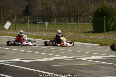 10/03/2013 : 1ère manche du Trophée Vincent Sanchez à Lavelanet (Photos Antoine Camblor) 2013 — karting