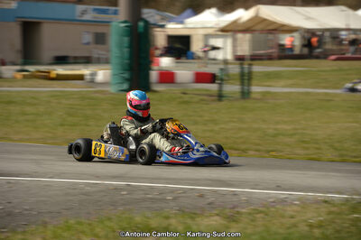 10/03/2013 : 1ère manche du Trophée Vincent Sanchez à Lavelanet (Photos Antoine Camblor) 2013 — karting