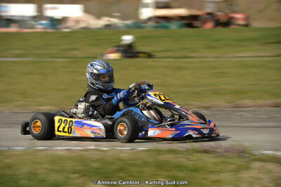 10/03/2013 : 1ère manche du Trophée Vincent Sanchez à Lavelanet (Photos Antoine Camblor) 2013 — karting