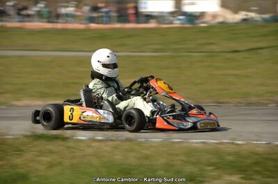 10/03/2013 : 1ère manche du Trophée Vincent Sanchez à Lavelanet (Photos Antoine Camblor) 2013 — karting