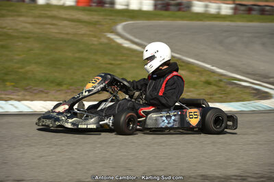 10/03/2013 : 1ère manche du Trophée Vincent Sanchez à Lavelanet (Photos Antoine Camblor) 2013 — karting