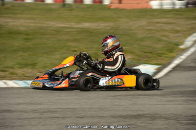 10/03/2013 : 1ère manche du Trophée Vincent Sanchez à Lavelanet (Photos Antoine Camblor) 2013 — karting
