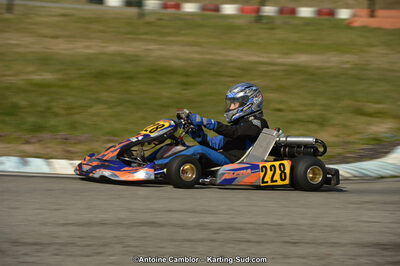 10/03/2013 : 1ère manche du Trophée Vincent Sanchez à Lavelanet (Photos Antoine Camblor) 2013 — karting