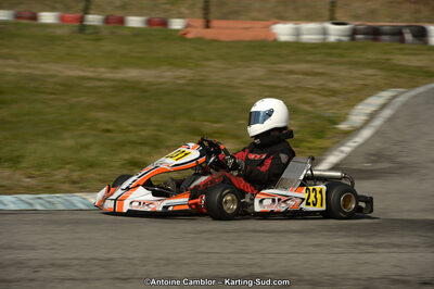 10/03/2013 : 1ère manche du Trophée Vincent Sanchez à Lavelanet (Photos Antoine Camblor) 2013 — karting