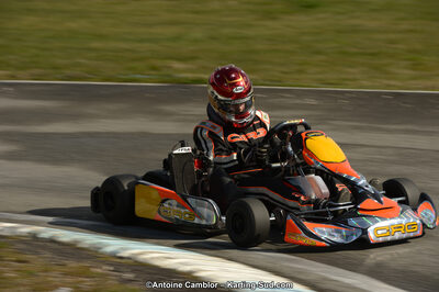 10/03/2013 : 1ère manche du Trophée Vincent Sanchez à Lavelanet (Photos Antoine Camblor) 2013 — karting