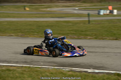 10/03/2013 : 1ère manche du Trophée Vincent Sanchez à Lavelanet (Photos Antoine Camblor) 2013 — karting