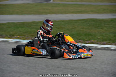 10/03/2013 : 1ère manche du Trophée Vincent Sanchez à Lavelanet (Photos Antoine Camblor) 2013 — karting