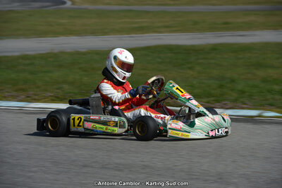 10/03/2013 : 1ère manche du Trophée Vincent Sanchez à Lavelanet (Photos Antoine Camblor) 2013 — karting