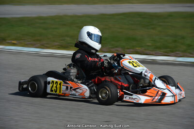 10/03/2013 : 1ère manche du Trophée Vincent Sanchez à Lavelanet (Photos Antoine Camblor) 2013 — karting