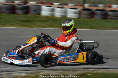 10/03/2013 : 1ère manche du Trophée Vincent Sanchez à Lavelanet (Photos Antoine Camblor) 2013 — karting