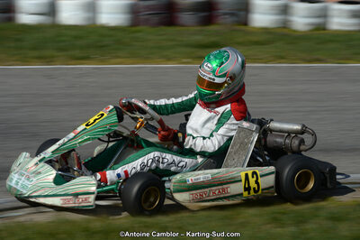 10/03/2013 : 1ère manche du Trophée Vincent Sanchez à Lavelanet (Photos Antoine Camblor) 2013 — karting