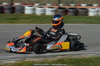 10/03/2013 : 1ère manche du Trophée Vincent Sanchez à Lavelanet (Photos Antoine Camblor) 2013 — karting