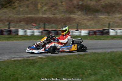 10/03/2013 : 1ère manche du Trophée Vincent Sanchez à Lavelanet (Photos Antoine Camblor) 2013 — karting