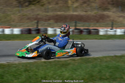 10/03/2013 : 1ère manche du Trophée Vincent Sanchez à Lavelanet (Photos Antoine Camblor) 2013 — karting