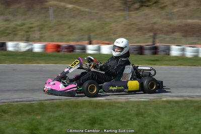 10/03/2013 : 1ère manche du Trophée Vincent Sanchez à Lavelanet (Photos Antoine Camblor) 2013 — karting