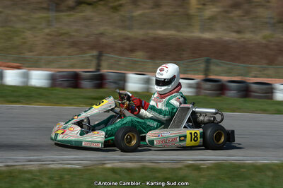 10/03/2013 : 1ère manche du Trophée Vincent Sanchez à Lavelanet (Photos Antoine Camblor) 2013 — karting
