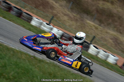 10/03/2013 : 1ère manche du Trophée Vincent Sanchez à Lavelanet (Photos Antoine Camblor) 2013 — karting