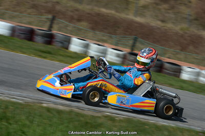 10/03/2013 : 1ère manche du Trophée Vincent Sanchez à Lavelanet (Photos Antoine Camblor) 2013 — karting