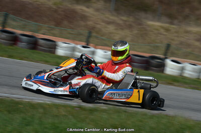 10/03/2013 : 1ère manche du Trophée Vincent Sanchez à Lavelanet (Photos Antoine Camblor) 2013 — karting