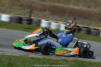 10/03/2013 : 1ère manche du Trophée Vincent Sanchez à Lavelanet (Photos Antoine Camblor) 2013 — karting