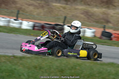 10/03/2013 : 1ère manche du Trophée Vincent Sanchez à Lavelanet (Photos Antoine Camblor) 2013 — karting