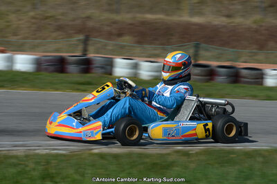 10/03/2013 : 1ère manche du Trophée Vincent Sanchez à Lavelanet (Photos Antoine Camblor) 2013 — karting