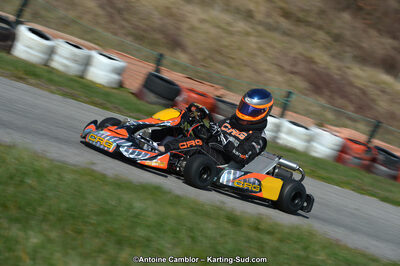 10/03/2013 : 1ère manche du Trophée Vincent Sanchez à Lavelanet (Photos Antoine Camblor) 2013 — karting