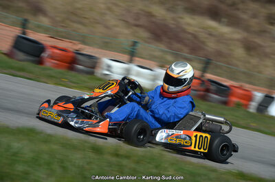 10/03/2013 : 1ère manche du Trophée Vincent Sanchez à Lavelanet (Photos Antoine Camblor) 2013 — karting