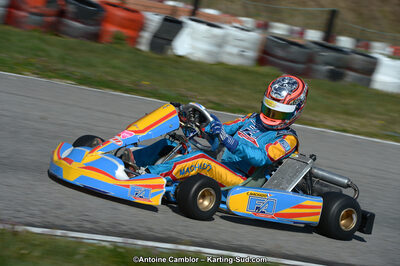 10/03/2013 : 1ère manche du Trophée Vincent Sanchez à Lavelanet (Photos Antoine Camblor) 2013 — karting