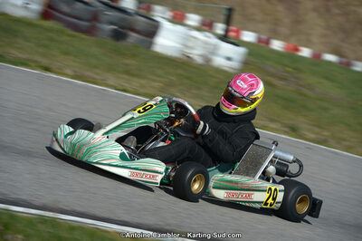10/03/2013 : 1ère manche du Trophée Vincent Sanchez à Lavelanet (Photos Antoine Camblor) 2013 — karting