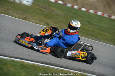 10/03/2013 : 1ère manche du Trophée Vincent Sanchez à Lavelanet (Photos Antoine Camblor) 2013 — karting