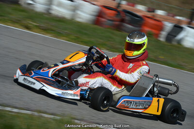 10/03/2013 : 1ère manche du Trophée Vincent Sanchez à Lavelanet (Photos Antoine Camblor) 2013 — karting