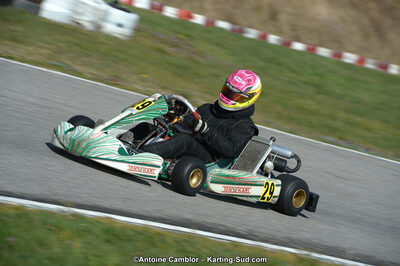 10/03/2013 : 1ère manche du Trophée Vincent Sanchez à Lavelanet (Photos Antoine Camblor) 2013 — karting