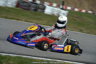 10/03/2013 : 1ère manche du Trophée Vincent Sanchez à Lavelanet (Photos Antoine Camblor) 2013 — karting