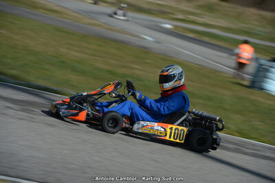 10/03/2013 : 1ère manche du Trophée Vincent Sanchez à Lavelanet (Photos Antoine Camblor) 2013 — karting