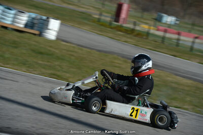 10/03/2013 : 1ère manche du Trophée Vincent Sanchez à Lavelanet (Photos Antoine Camblor) 2013 — karting