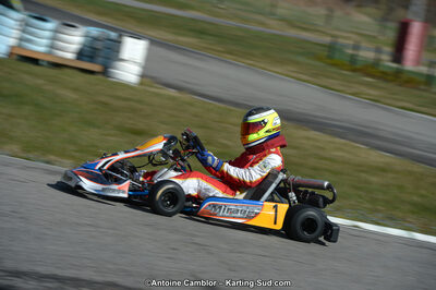 10/03/2013 : 1ère manche du Trophée Vincent Sanchez à Lavelanet (Photos Antoine Camblor) 2013 — karting