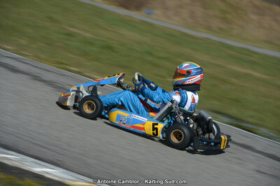 10/03/2013 : 1ère manche du Trophée Vincent Sanchez à Lavelanet (Photos Antoine Camblor) 2013 — karting