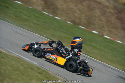 10/03/2013 : 1ère manche du Trophée Vincent Sanchez à Lavelanet (Photos Antoine Camblor) 2013 — karting