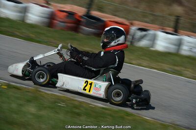 10/03/2013 : 1ère manche du Trophée Vincent Sanchez à Lavelanet (Photos Antoine Camblor) 2013 — karting