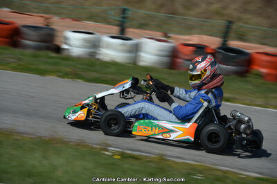 10/03/2013 : 1ère manche du Trophée Vincent Sanchez à Lavelanet (Photos Antoine Camblor) 2013 — karting