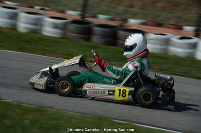 10/03/2013 : 1ère manche du Trophée Vincent Sanchez à Lavelanet (Photos Antoine Camblor) 2013 — karting