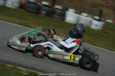 10/03/2013 : 1ère manche du Trophée Vincent Sanchez à Lavelanet (Photos Antoine Camblor) 2013 — karting