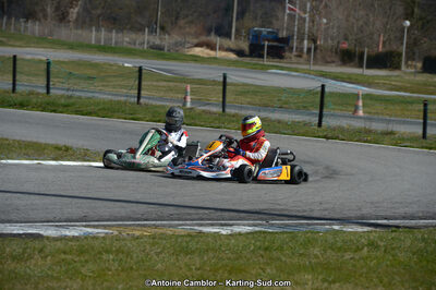10/03/2013 : 1ère manche du Trophée Vincent Sanchez à Lavelanet (Photos Antoine Camblor) 2013 — karting