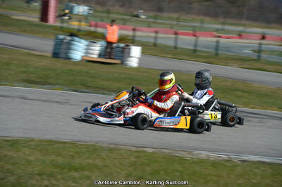 10/03/2013 : 1ère manche du Trophée Vincent Sanchez à Lavelanet (Photos Antoine Camblor) 2013 — karting
