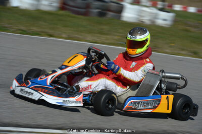 10/03/2013 : 1ère manche du Trophée Vincent Sanchez à Lavelanet (Photos Antoine Camblor) 2013 — karting