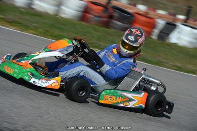 10/03/2013 : 1ère manche du Trophée Vincent Sanchez à Lavelanet (Photos Antoine Camblor) 2013 — karting