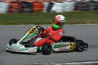 10/03/2013 : 1ère manche du Trophée Vincent Sanchez à Lavelanet (Photos Antoine Camblor) 2013 — karting