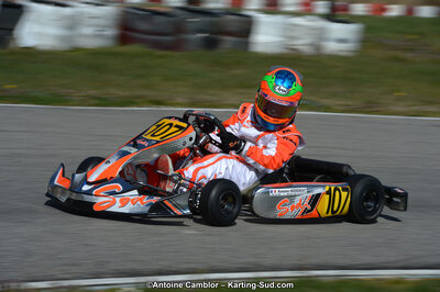 10/03/2013 : 1ère manche du Trophée Vincent Sanchez à Lavelanet (Photos Antoine Camblor) 2013 — karting